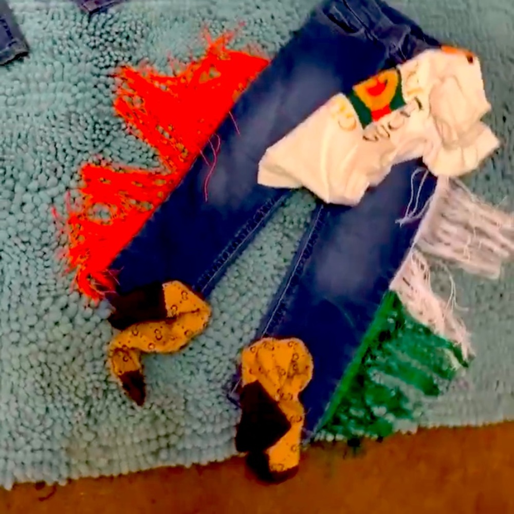 Fringe pants
